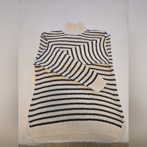ABLE Cotton Striped Sweater - size XL